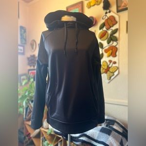 Men’s Russell Dri-Power 360 Fleece Lined Black Adjustable Athleisure Hoodie